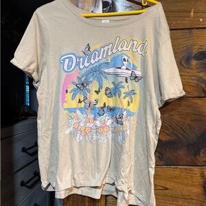 Dreamland Juniors Graphic Tee - Cream